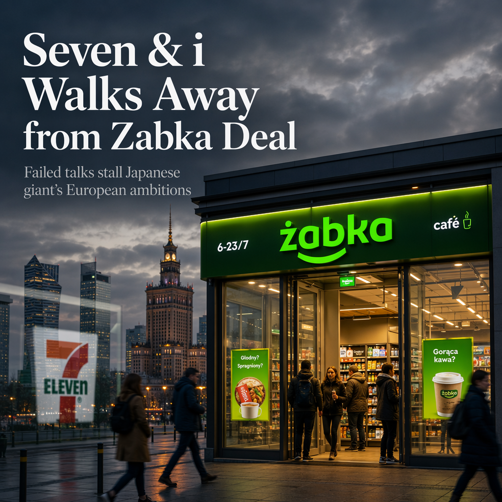 Seven & i Holdings Abandons Investment Talks with Poland's Zabka Group