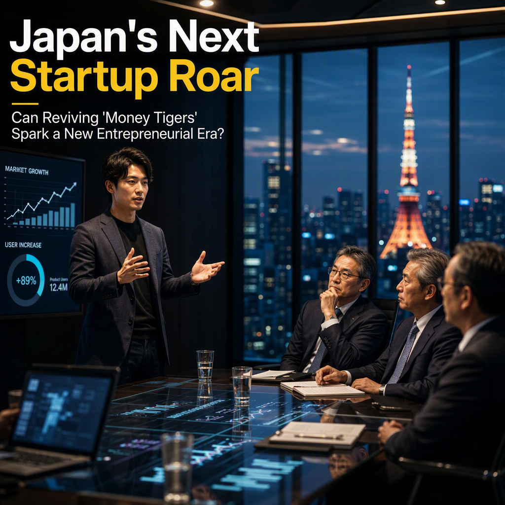 Japan Urged to Revive 'Money Tigers' to Boost Startup Culture Amid Major Investment Plans