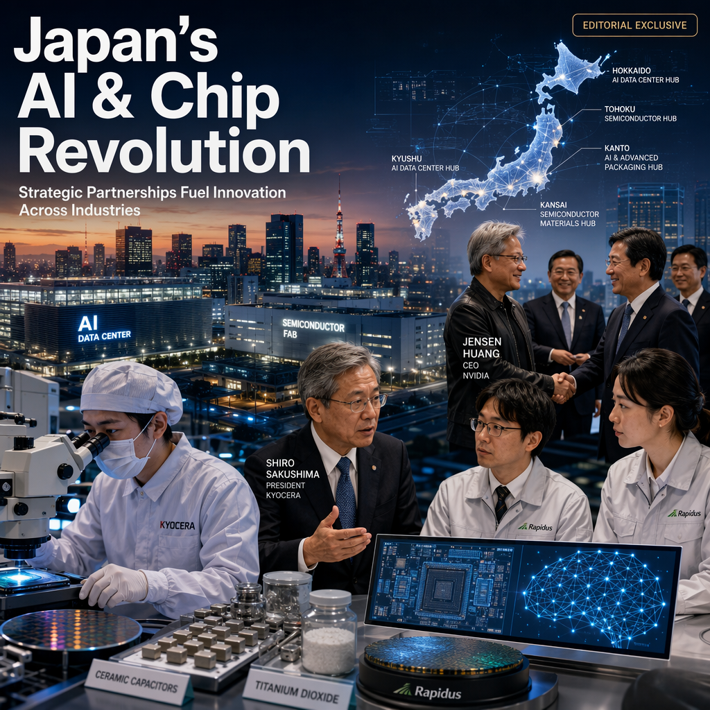 Japan Accelerates AI and Semiconductor Push with Industry Partnerships and Capacity Expansions