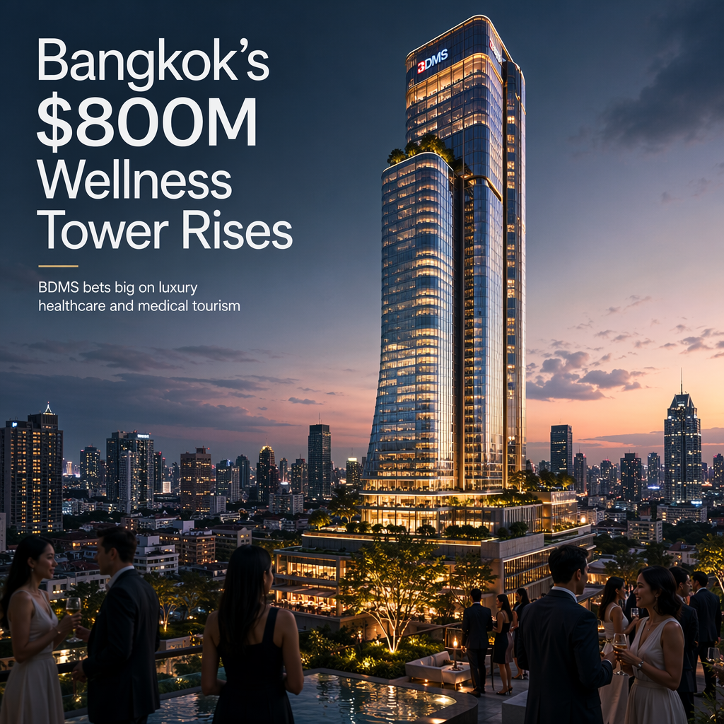 Bangkok Dusit Medical Services Unveils $800 Million Wellness Hub Project in Bangkok