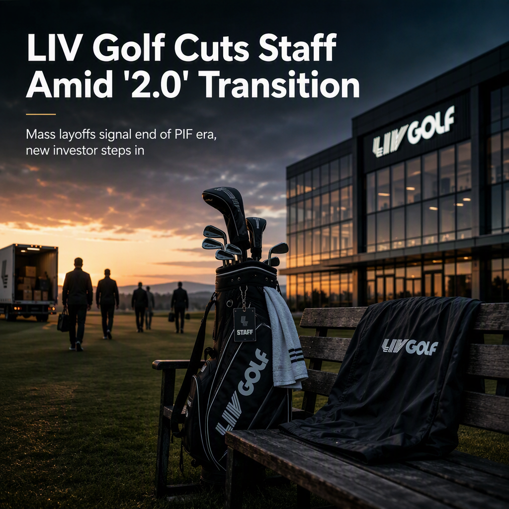 LIV Golf Announces Mass Layoffs Amid Transition to New Investor and 'LIV 2.0' Era