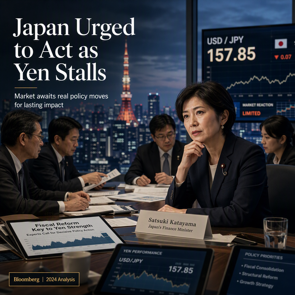 Japan's Finance Minister and Analysts Call for Policy Action to Strengthen Yen Amid Limited Market Reaction