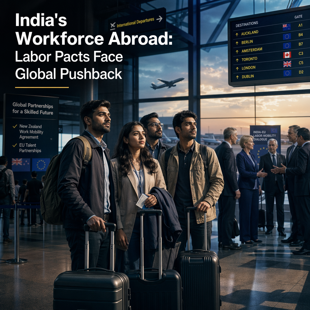 India Expands Labor Mobility Pacts Amid Global Anti-Immigration Backlash
