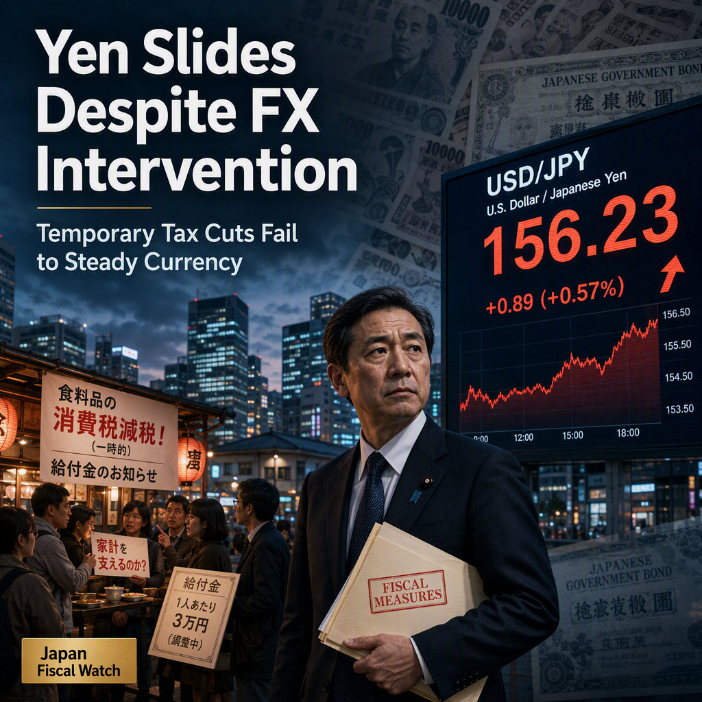Japanese Yen Weakens Despite Joint US-Japan FX Intervention and Temporary Fiscal Measures