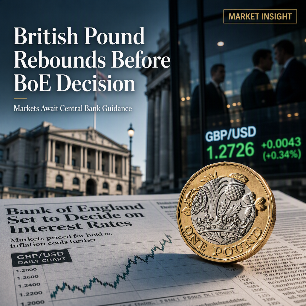 British Pound Recovers from July Lows as Markets Await Bank of England Decision