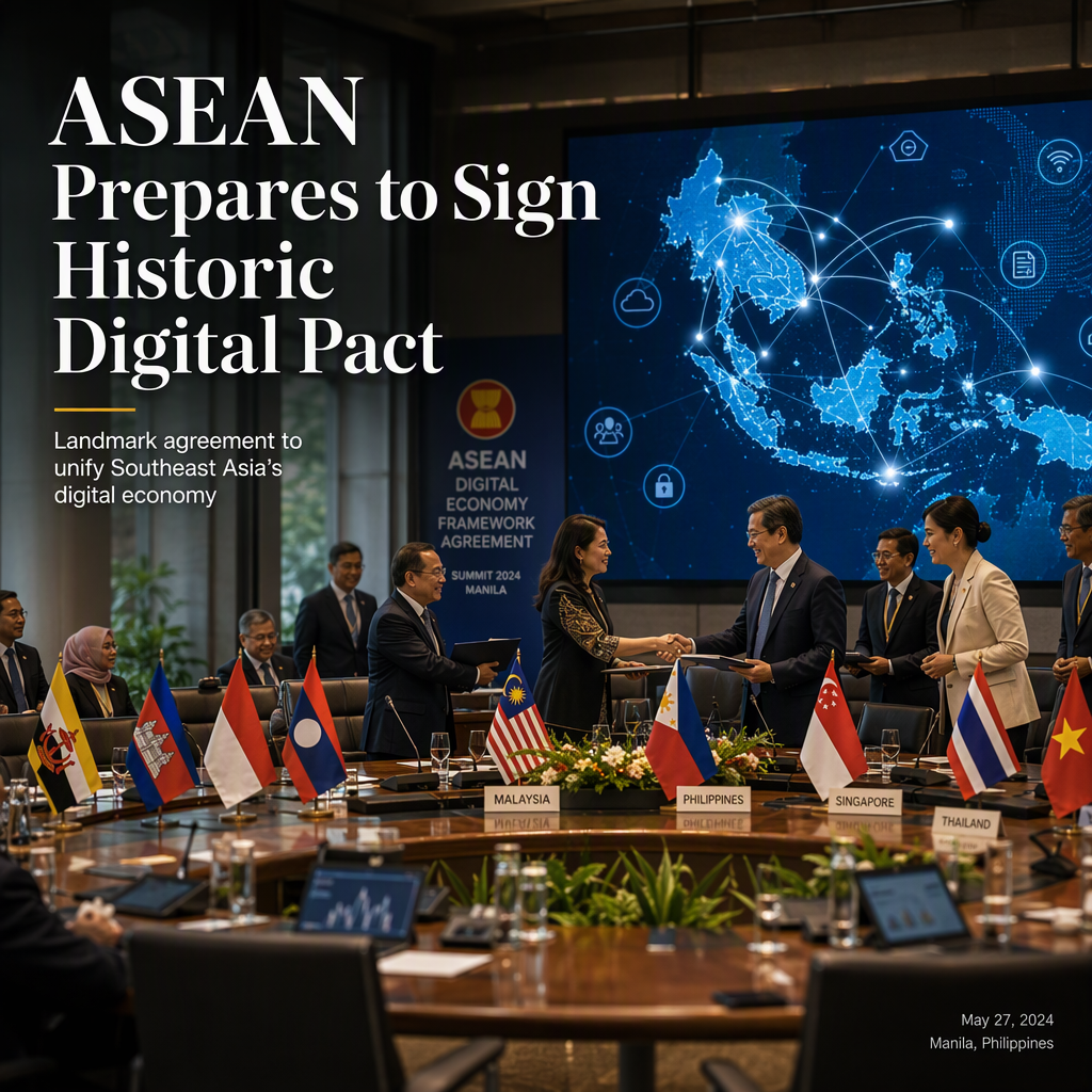 ASEAN Targets November Signing for Landmark Digital Economy Framework Agreement