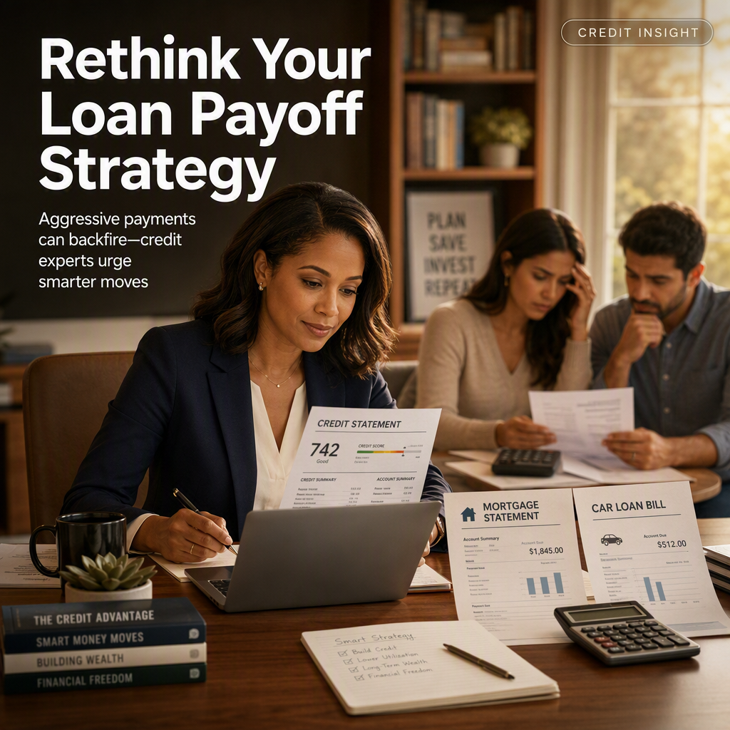 Credit Expert Warns Aggressive Loan Payoff May Hurt Credit Score, Advises Strategic Credit Management