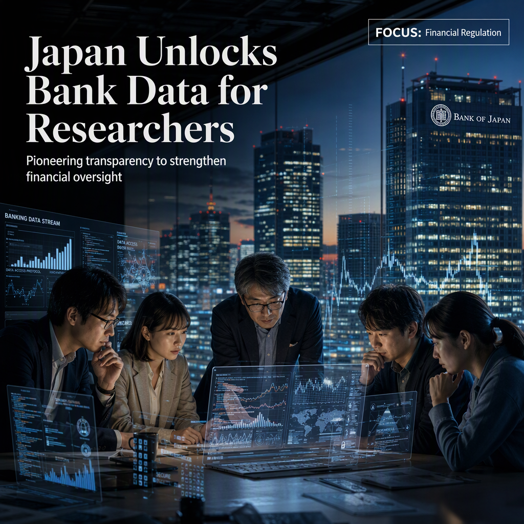 Japan to Grant Researchers Access to Bank Data to Enhance Financial Oversight