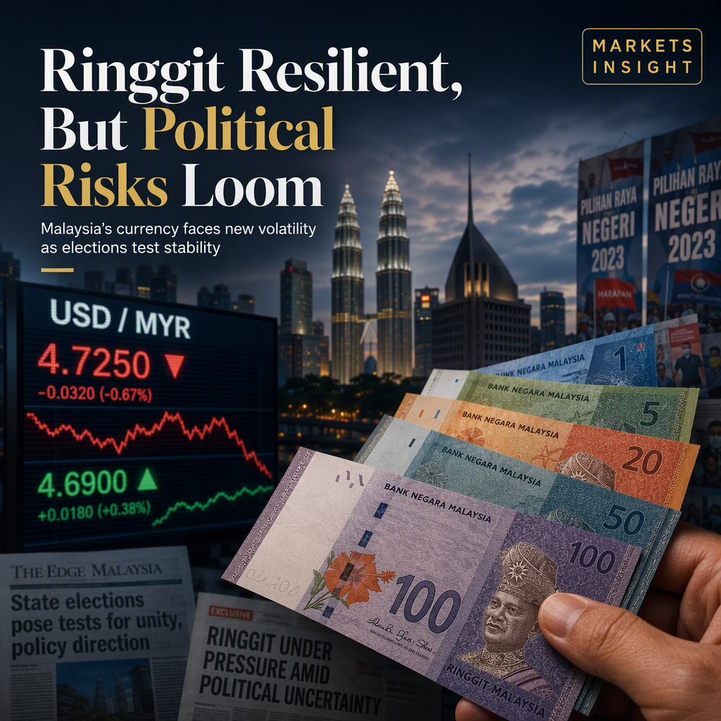Malaysian Ringgit Faces Political Headwinds Despite Strong Fundamentals, Says MUFG
