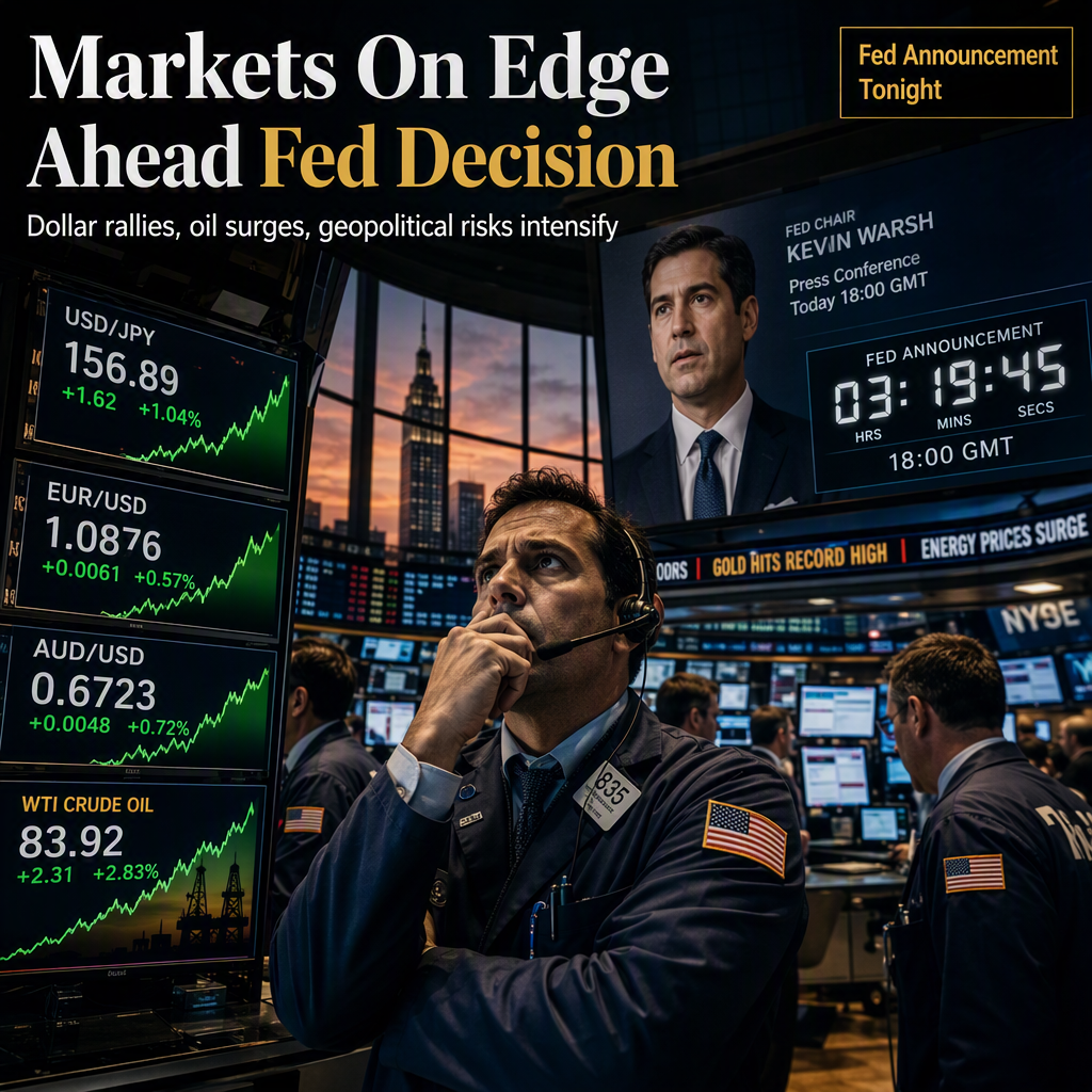 Markets Brace for Fed Decision Amid Geopolitical Tensions and Diverging Currency Moves