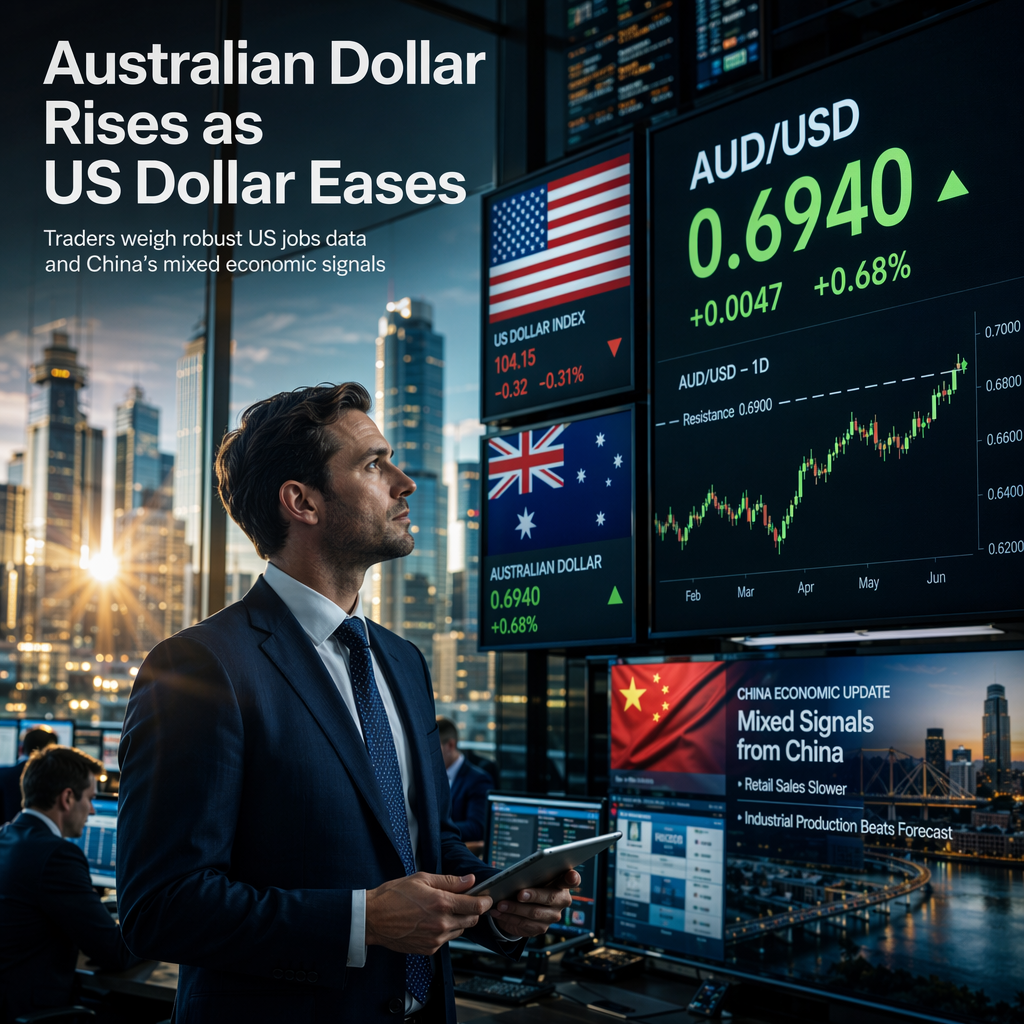 Australian Dollar Strengthens as US Dollar Softens Despite Robust US Jobless Claims Data