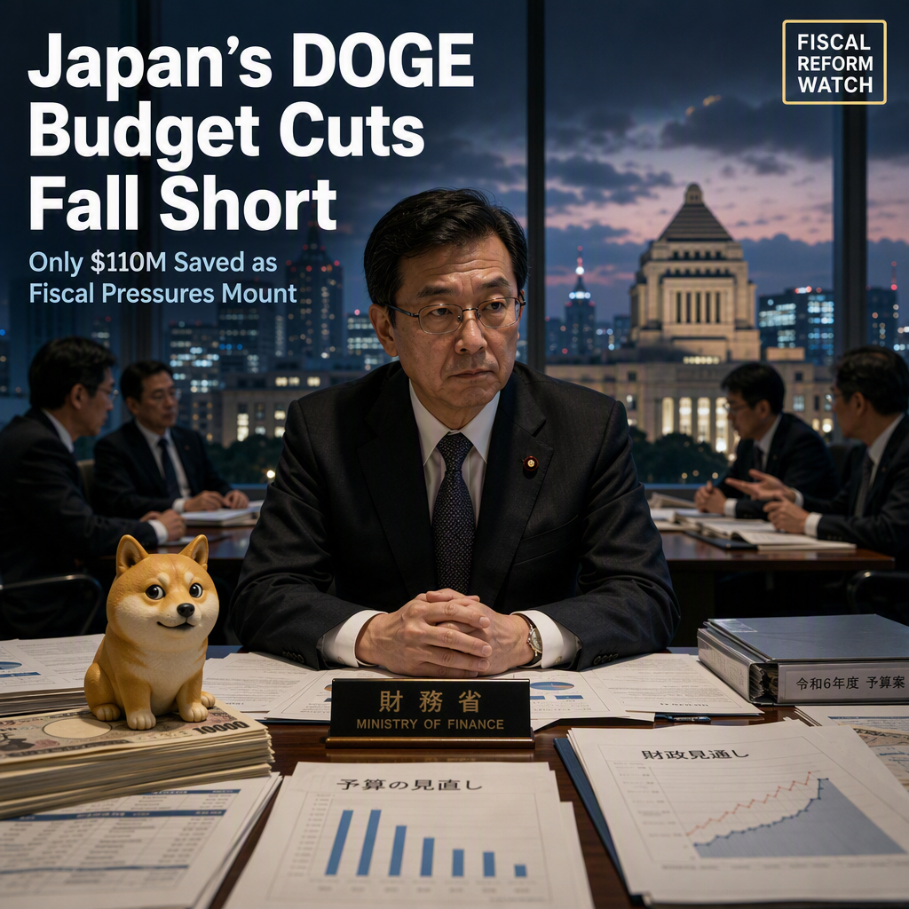 Japan's DOGE-Inspired Cost-Cutting Initiative Yields Only $110 Million in Savings