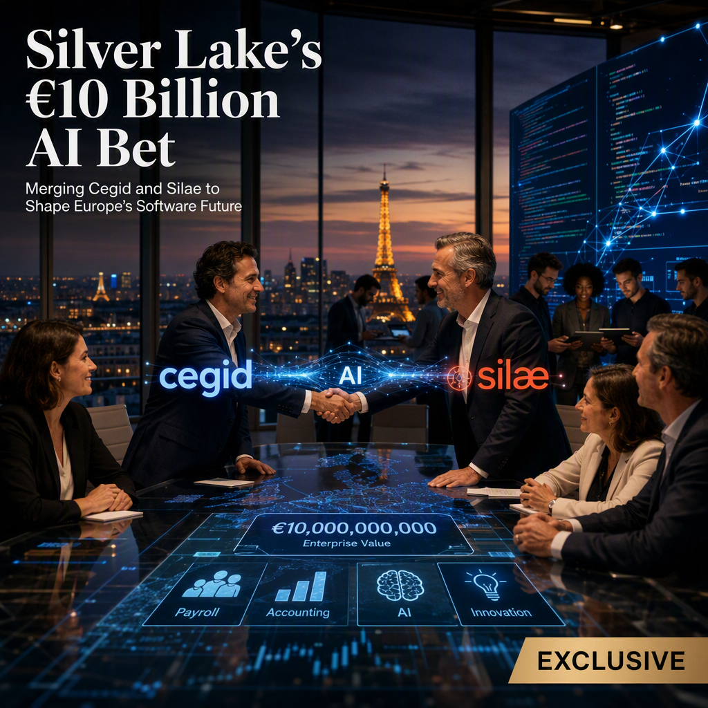 Silver Lake to Merge Cegid and Silae in €10 Billion AI Software Deal