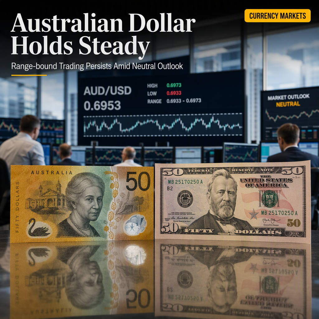 Australian Dollar Holds Neutral Ground, Trades in Tight Range Against US Dollar