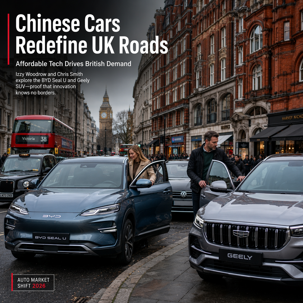 Chinese Automakers Gain Ground in UK as Demand for Affordable, Tech-Forward Cars Surges
