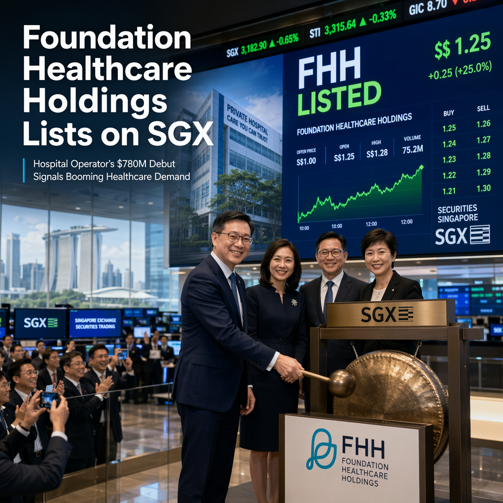 Foundation Healthcare Holdings Debuts on Singapore Exchange Amid Rising Demand for Private Healthcare