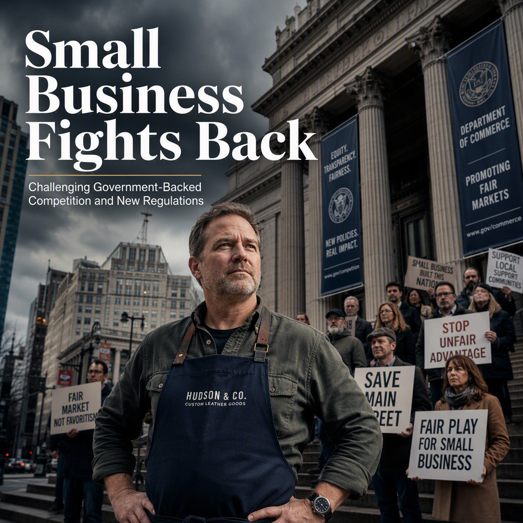 Small Business Owners Challenge Government-Backed Competition and Regulatory Changes