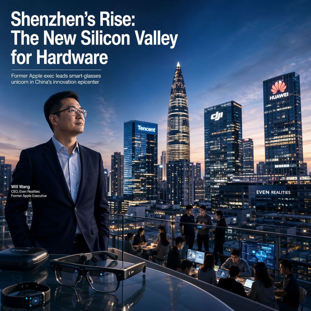 Former Apple Executive Bets on Shenzhen as the Next Hub for Consumer Electronics Innovation