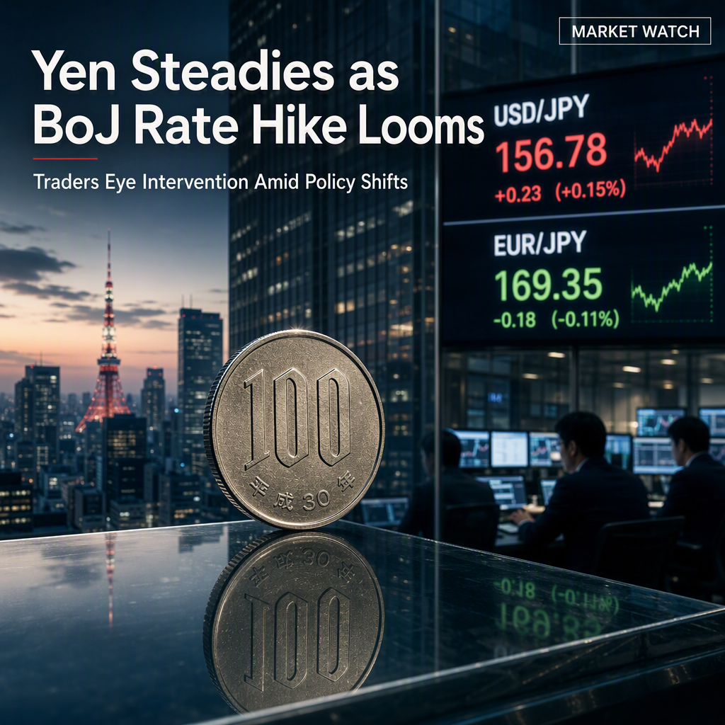 Yen Holds Steady Amid BoJ Rate Hike Speculation and Intervention Watch
