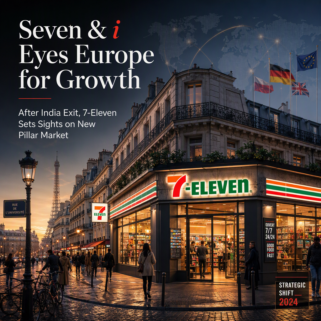 Seven & i Holdings Targets European Expansion After Withdrawing from India
