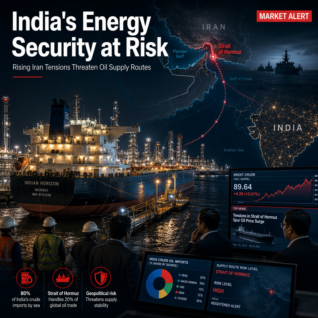 India Faces Heightened Energy Security Risks Amid Rising Iran Tensions and Strait of Hormuz Uncertainty