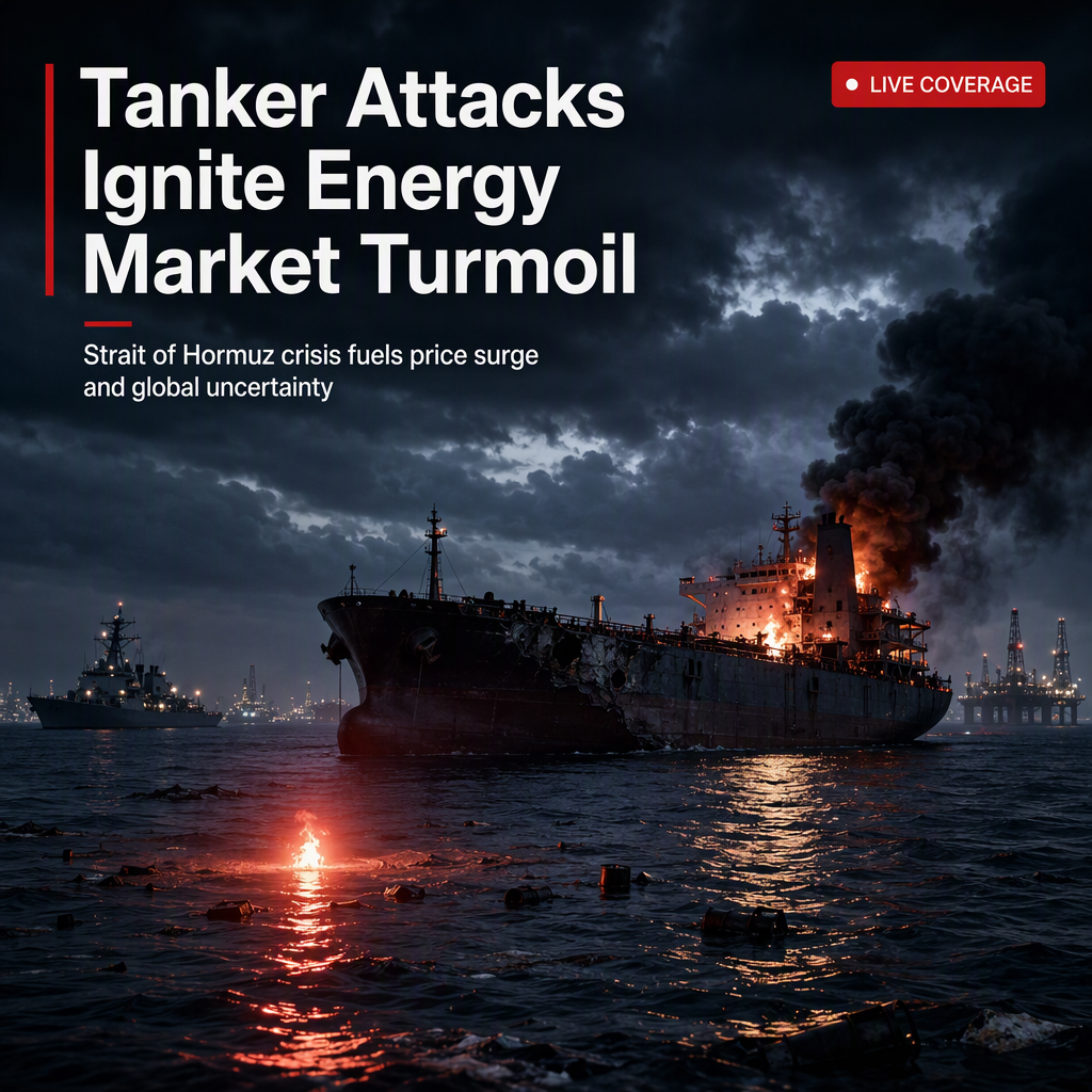 Tanker Attacks and Escalating Tensions in the Strait of Hormuz Drive Energy Prices Higher