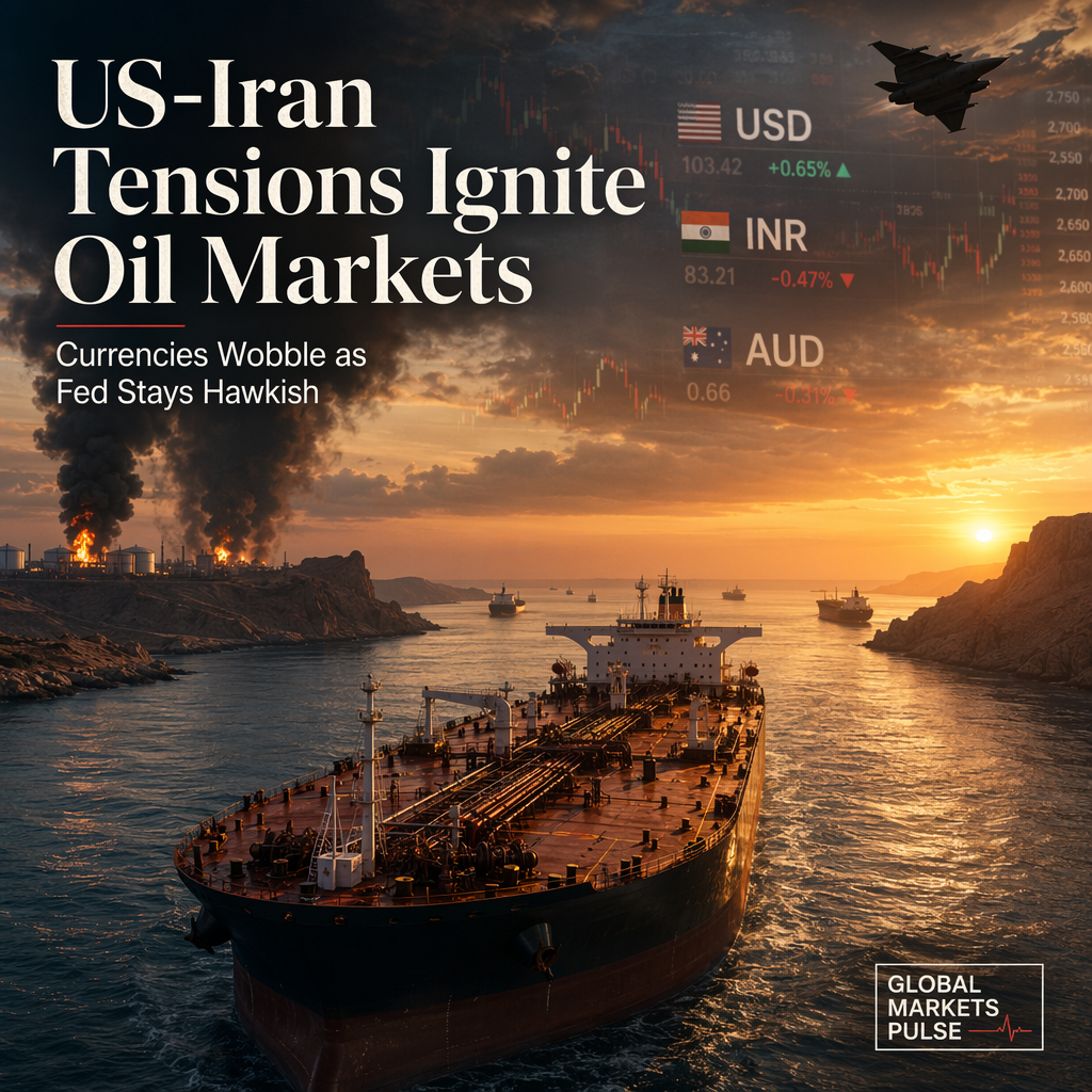 US-Iran Escalation Drives Oil Prices Higher, Pressures Currencies Amid Hawkish Fed Signals