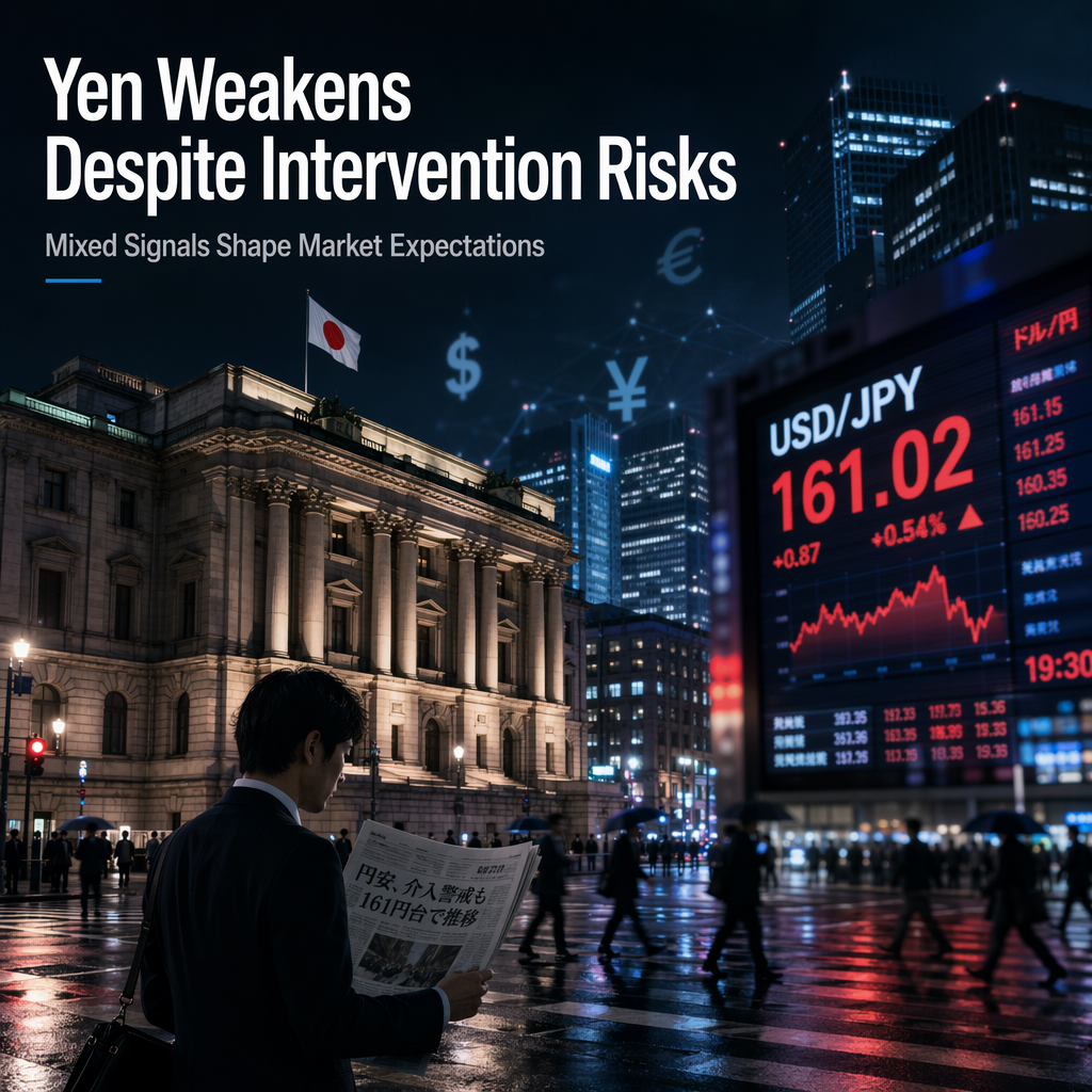 Japanese Yen Remains Weak Amid Intervention Risks and Mixed Economic Signals