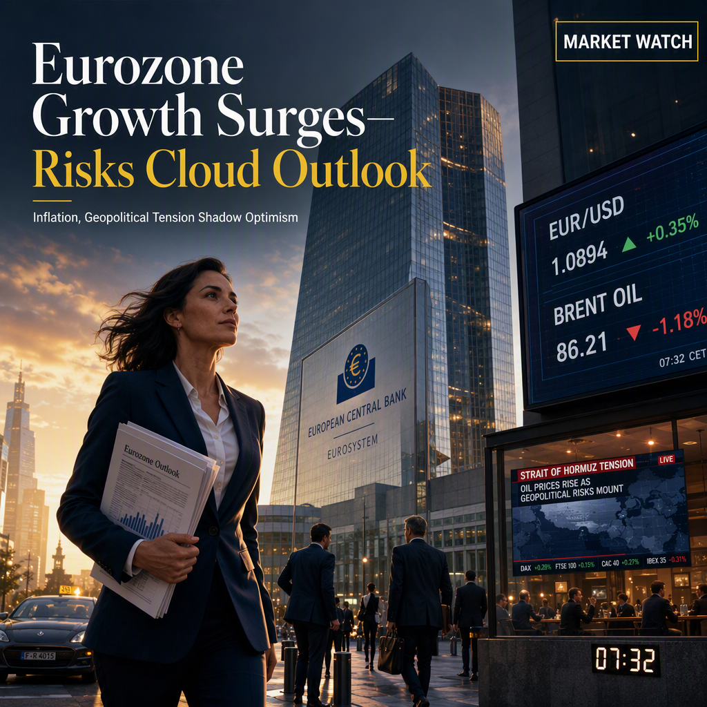 Eurozone Growth Surprises on the Upside, but Geopolitical and Inflation Risks Cloud Outlook