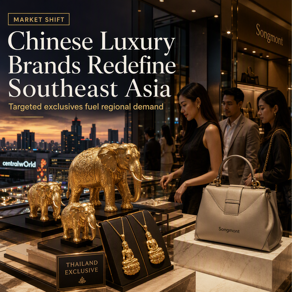 Chinese Luxury Brands Target Southeast Asia as Key Export Market