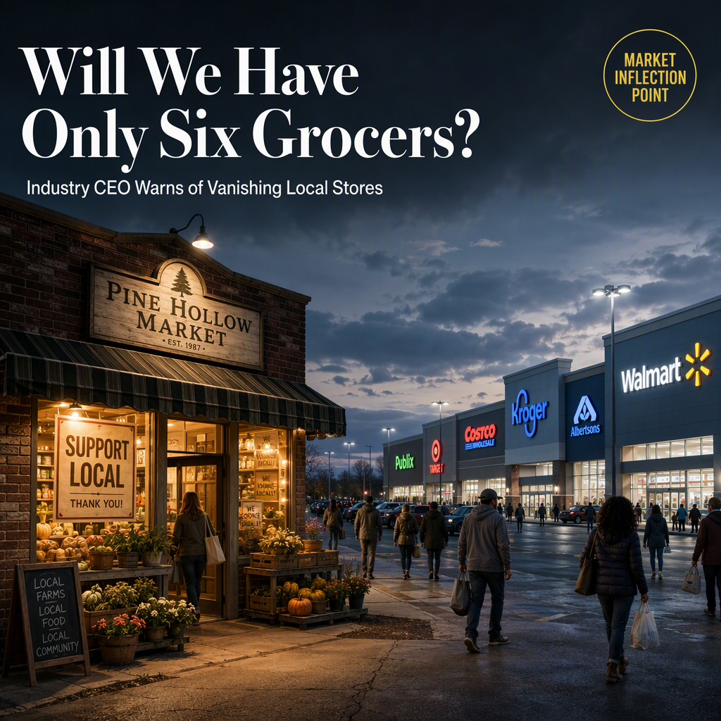 National Grocers Association CEO Warns U.S. Could Be Left With Only Five or Six Major Grocery Chains