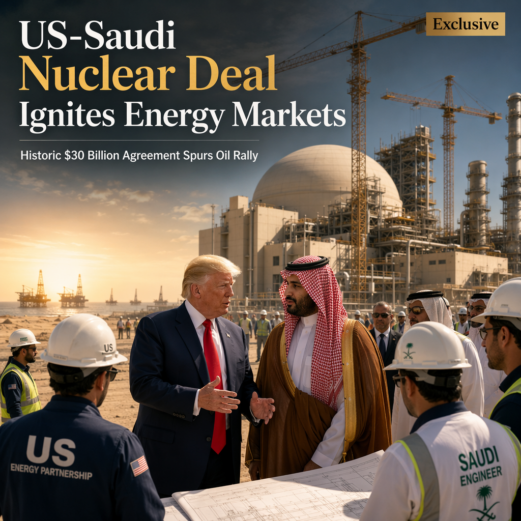 Trump Approves Landmark US-Saudi Nuclear Deal Worth Tens of Billions