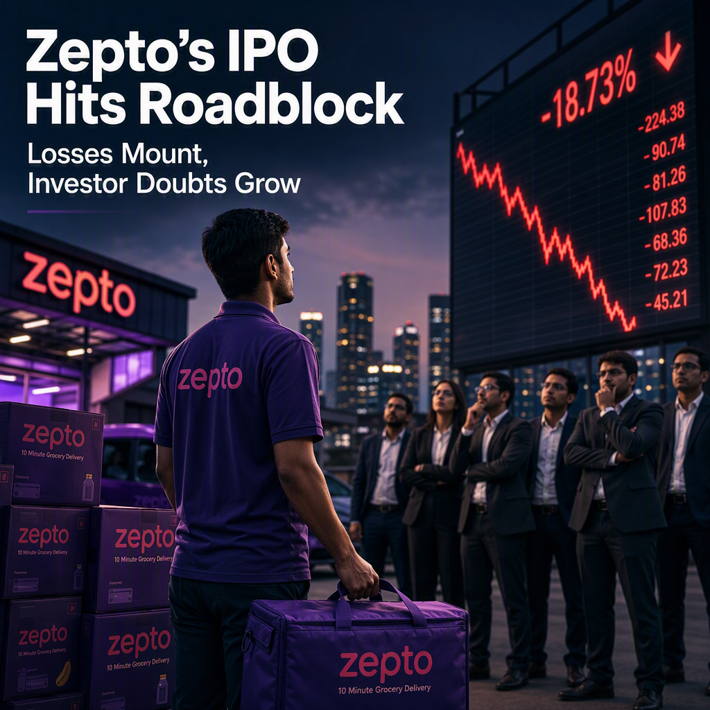 Zepto's IPO Plans Stumble Amid Mounting Losses and Investor Concerns in India's Quick Commerce Sector
