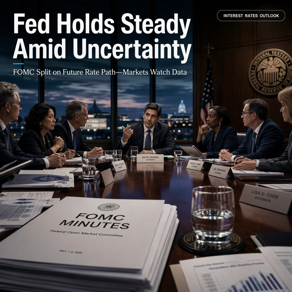 Federal Reserve Signals No Near-Term Rate Hikes Amid Divided FOMC