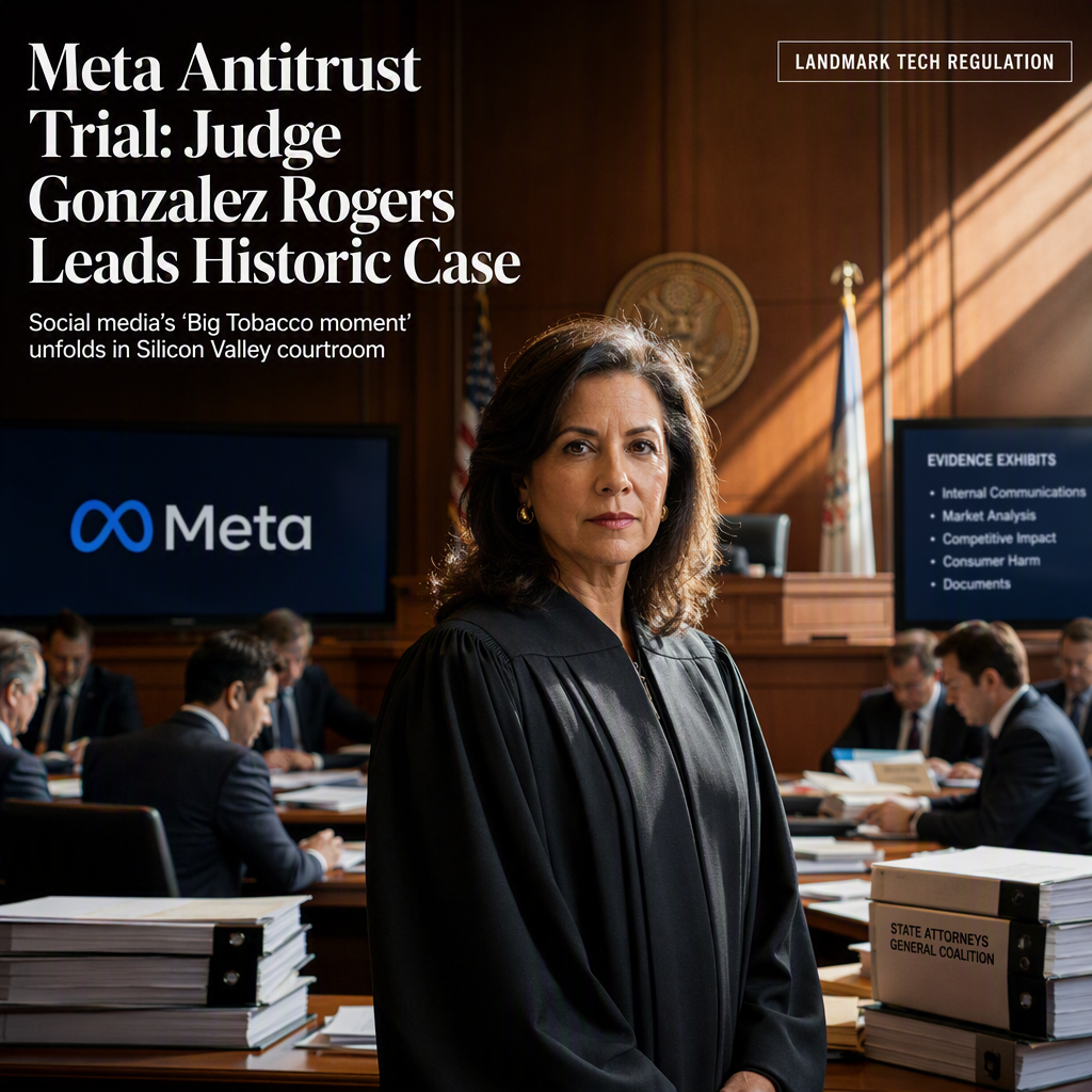 Judge Yvonne Gonzalez Rogers Presides Over Landmark Meta Antitrust Trial with Major Implications for Big Tech