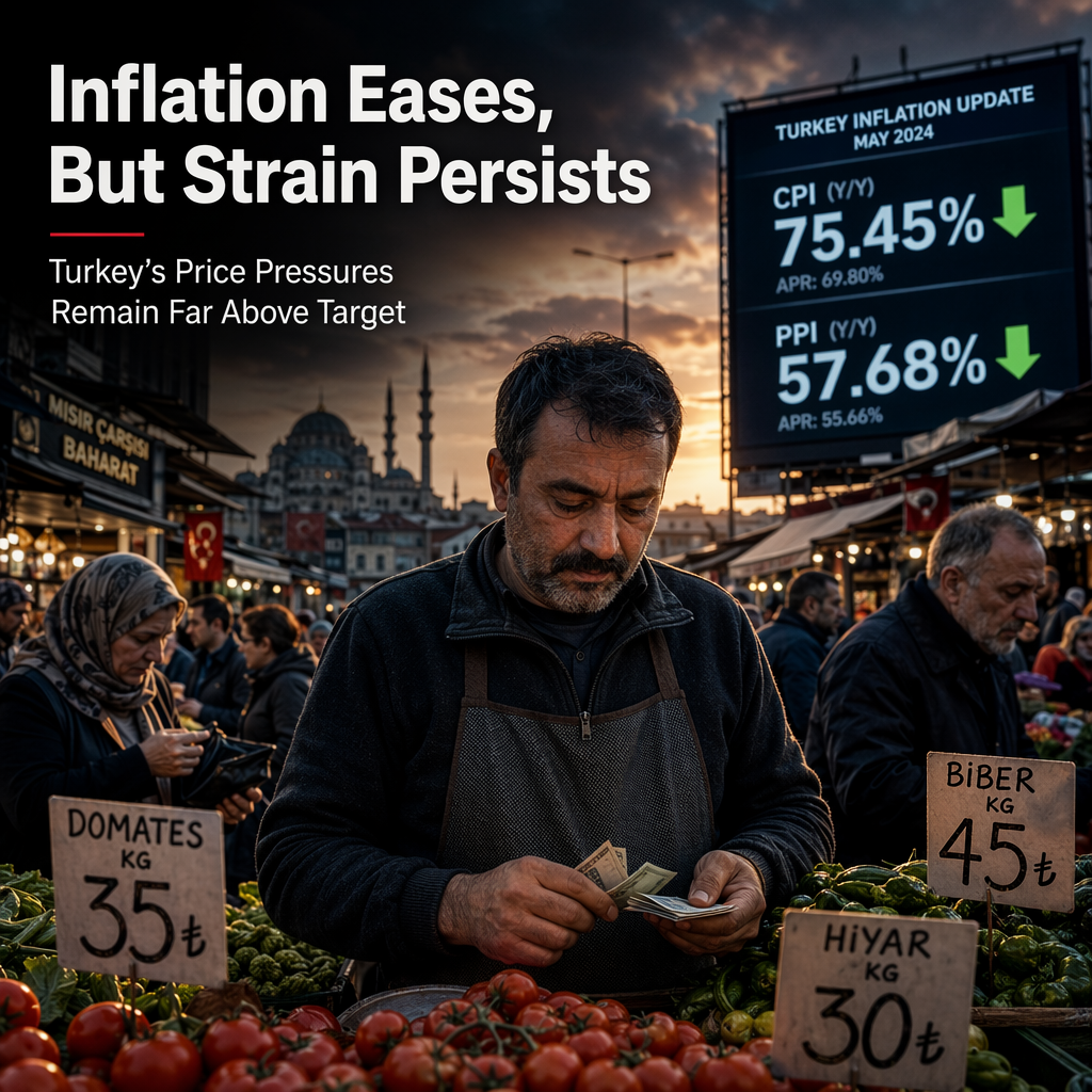 Turkish Inflation Slows but Underlying Price Pressures Remain Elevated, Says Commerzbank