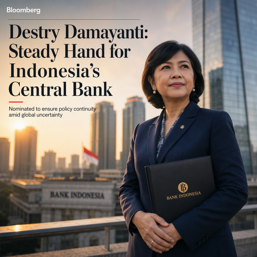 Indonesia Nominates Destry Damayanti as Central Bank Chief to Ensure Policy Continuity