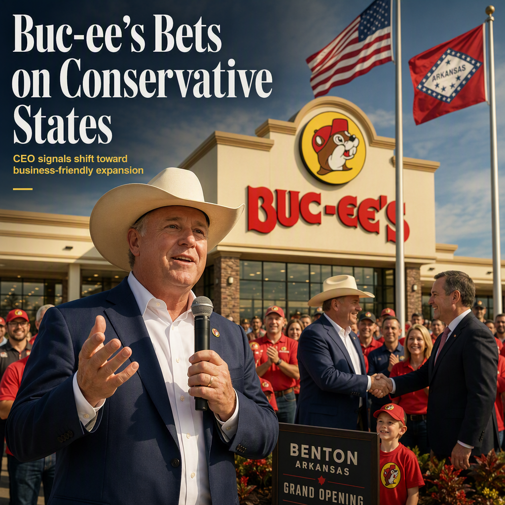 Buc-ee’s CEO Signals Expansion Shift Toward Conservative, Business-Friendly States