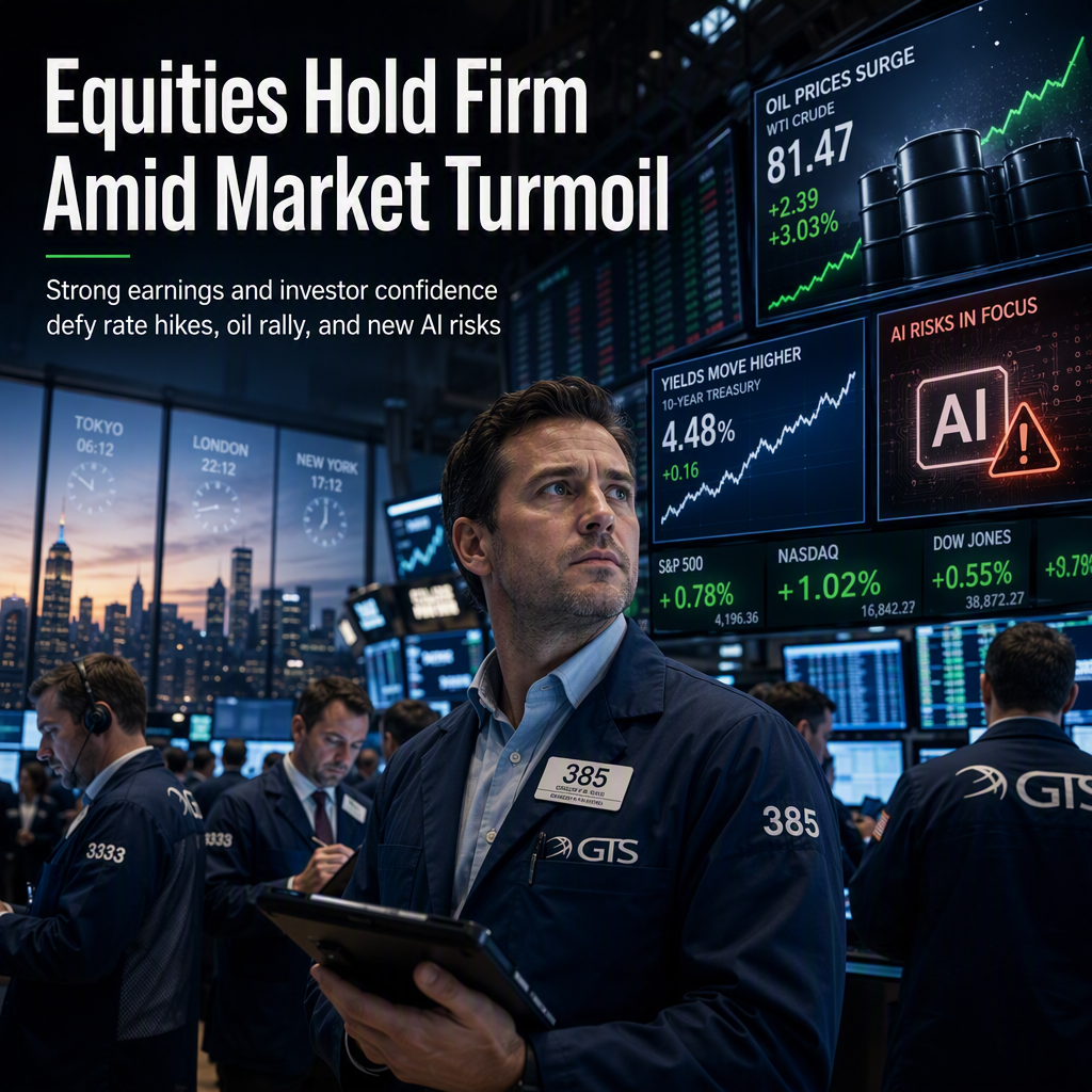 Equities Show Resilience Amid Rising Rates and Oil Prices Despite New AI Concerns