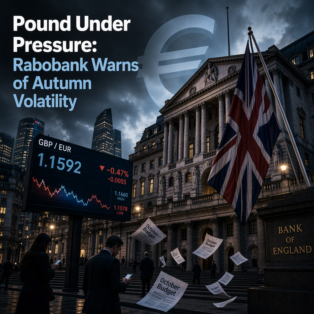 Rabobank Sees Downside Pressure on British Pound Amid Budget Uncertainty and BoE Expectations