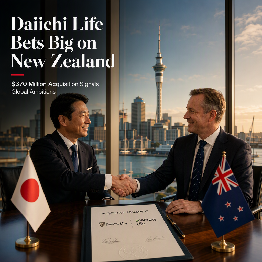 Daiichi Life Acquires New Zealand’s Fidelity Life for $370 Million in Global Expansion Drive