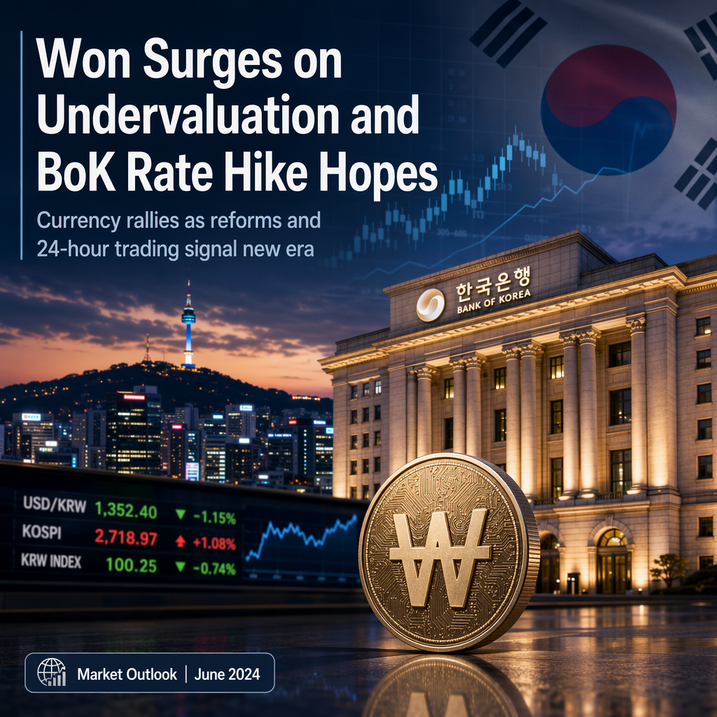 South Korean Won Rally Driven by Undervaluation and Bank of Korea Rate Hike Outlook