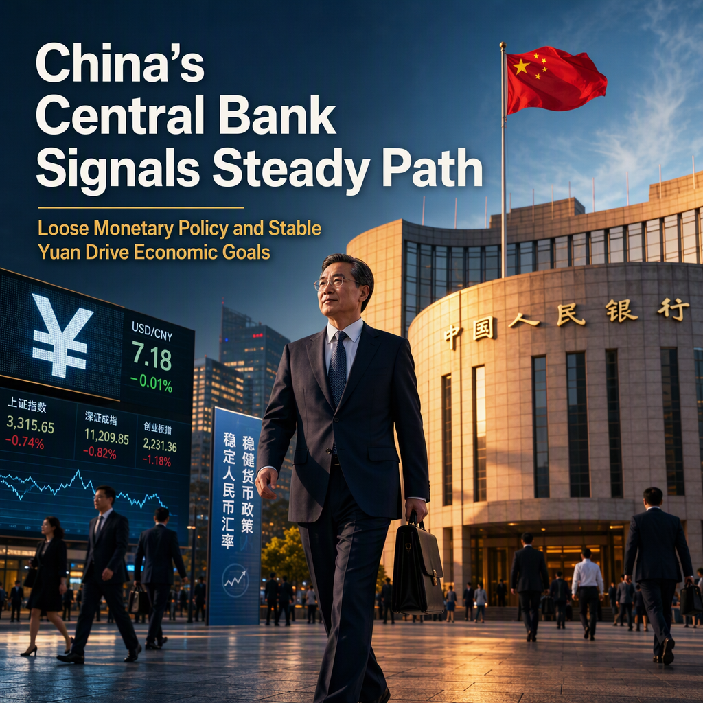 PBoC Commits to Loose Monetary Policy and Stable Yuan Amid Economic Goals