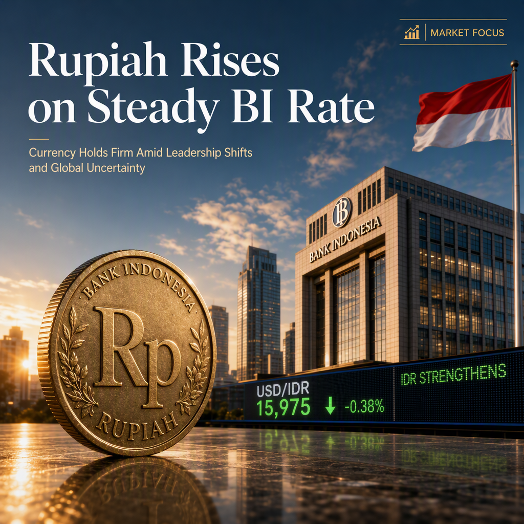 Indonesian Rupiah Strengthens as Bank Indonesia Maintains Benchmark Rate at 5.75%
