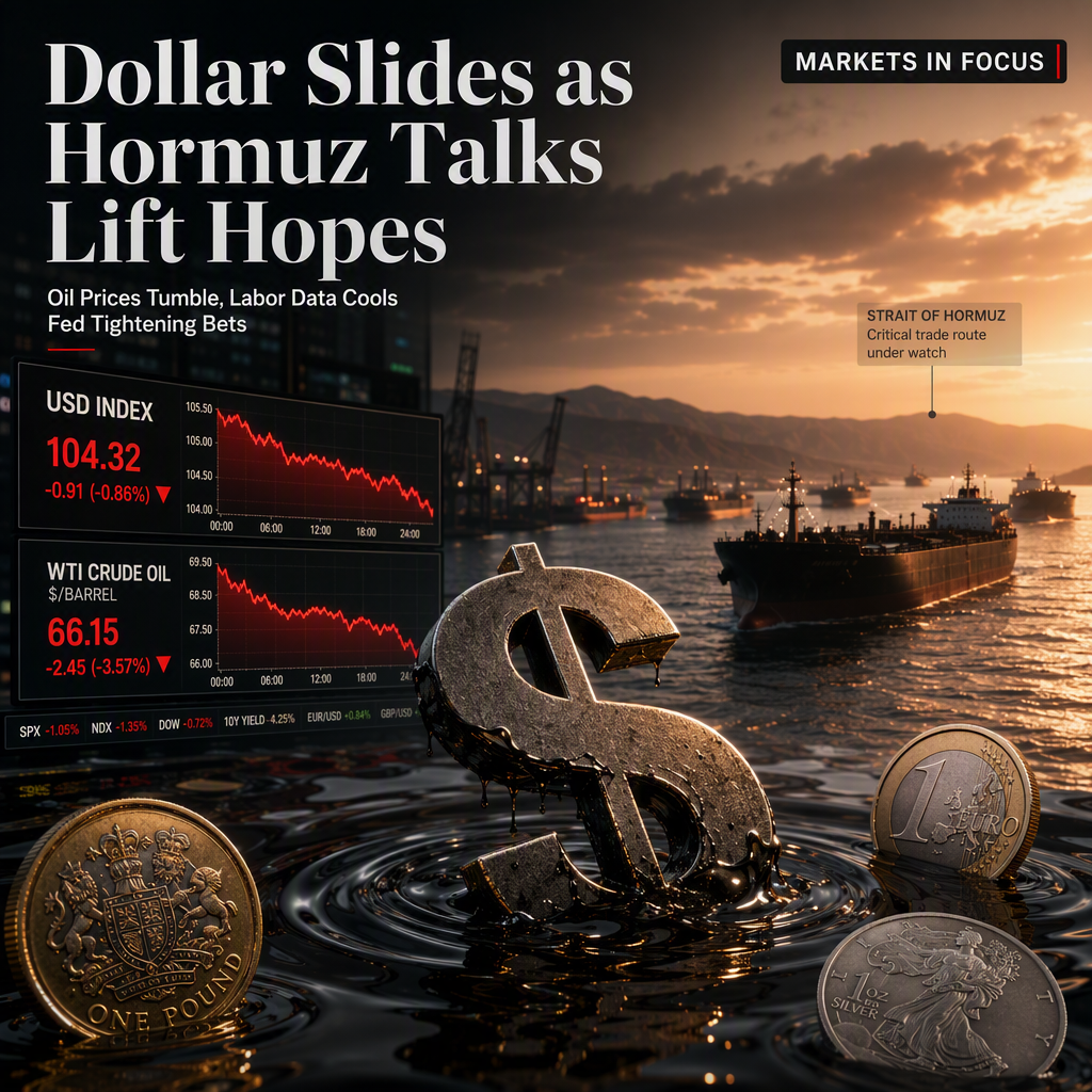 US Dollar Weakens as Hopes Rise for Strait of Hormuz Reopening and Softer US Jobs Data