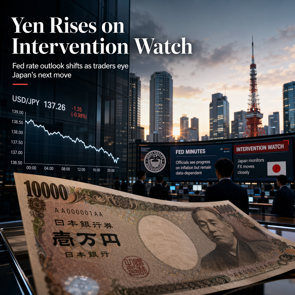 Japanese Yen Strengthens Amid Intervention Concerns and Easing Fed Rate Hike Expectations