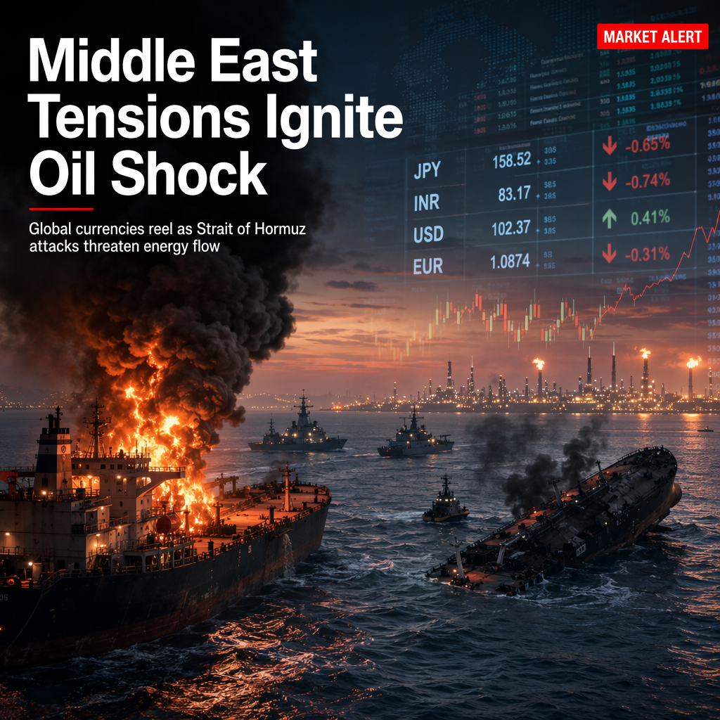 Middle East Tensions Drive Oil Surge, Impacting Global Currencies and Markets