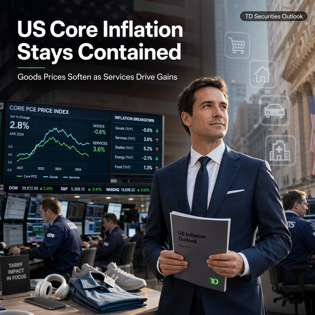 US Core Inflation Remains Contained in August as Goods Prices Soften, TD Securities Reports
