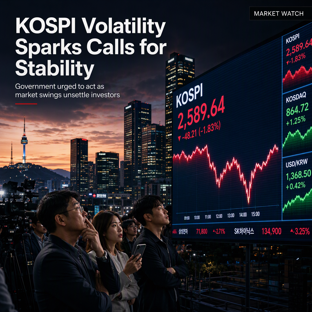 South Korea Urged to Prioritize Market Stability Amid KOSPI Volatility