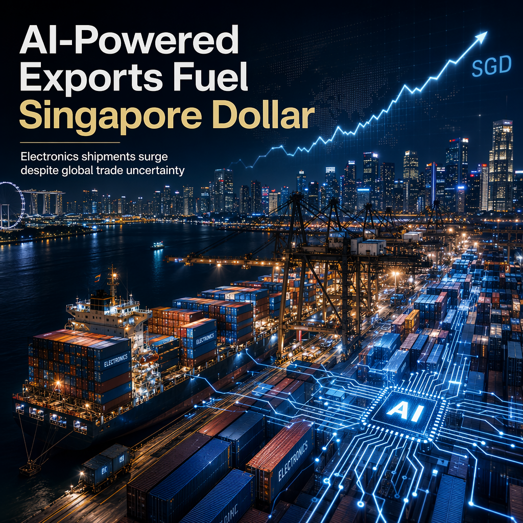 AI-Driven Electronics Exports Bolster Singapore Dollar Amid Global Trade Uncertainties